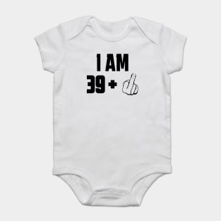 40th birthday 40 years old Baby Bodysuit